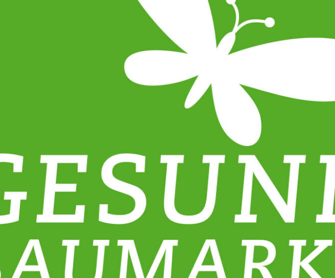 Gesundbaumarkt Corporate Design