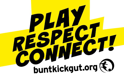 buntkicktgut play respect connect Sticker play respect connect Sticker