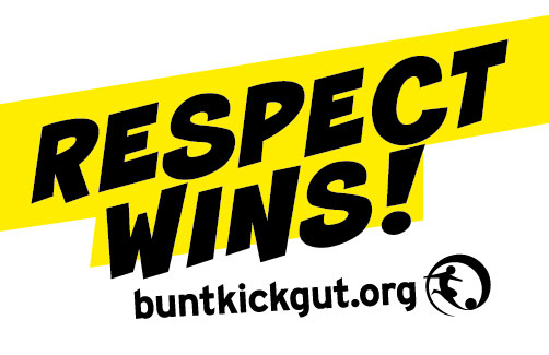 buntkicktgut respect wins Sticker respect wins Sticker